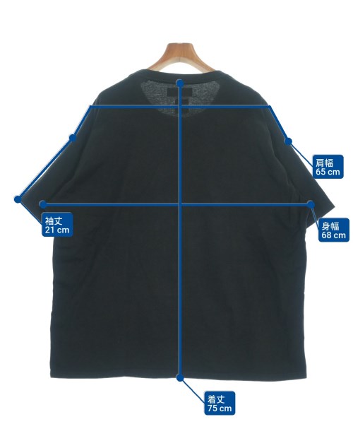 FACETASM（ファセッタズム）Tシャツ・カットソー 黒 サイズ:00(F) メンズ/2200648918158