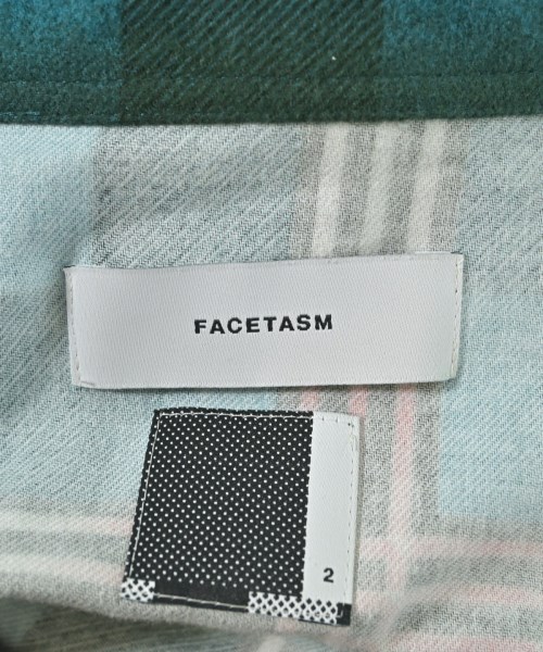 FACETASM（ファセッタズム）カジュアルシャツ 青 サイズ:2(M位) メンズ/2200651359061
