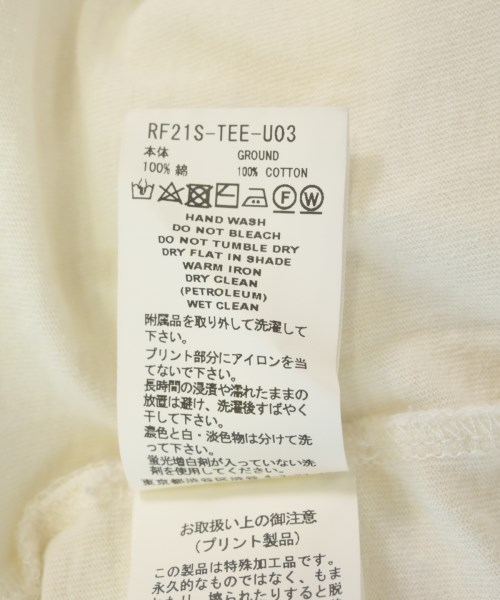 FACETASM（ファセッタズム）Tシャツ・カットソー 白 サイズ:M メンズ/2200705040051