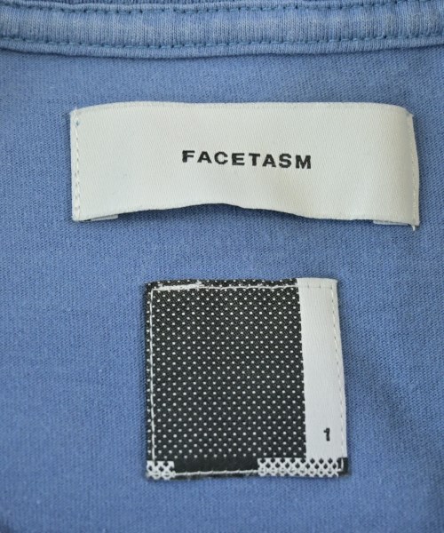 FACETASM（ファセッタズム）Tシャツ・カットソー 青 サイズ:1(XS位) メンズ/2200706756456