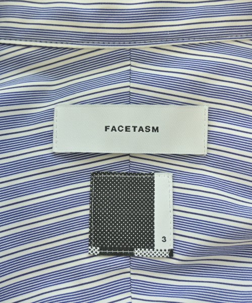 FACETASM（ファセッタズム）カジュアルシャツ 紺 サイズ:3(S位) メンズ/2200707355016