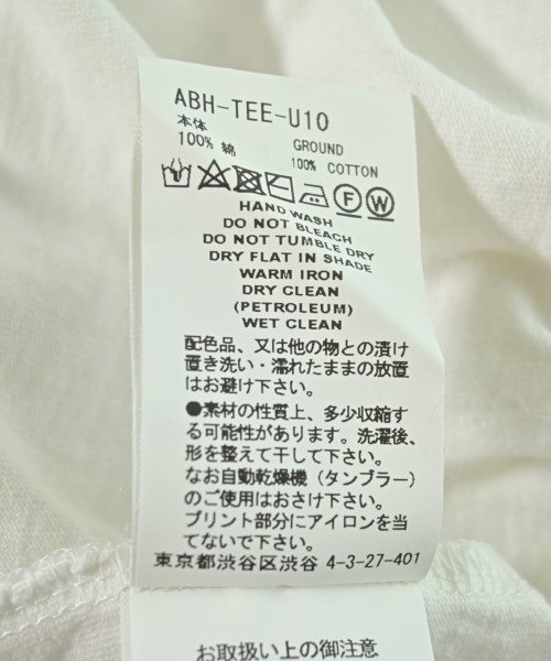 FACETASM（ファセッタズム）Tシャツ・カットソー 白 サイズ:5(L位) メンズ/2200708563052