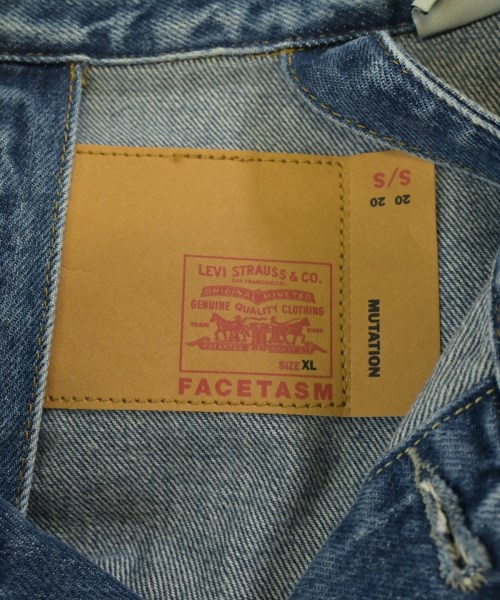 FACETASM（ファセッタズム）デニムジャケット 青 サイズ:XL メンズ/2200709015017