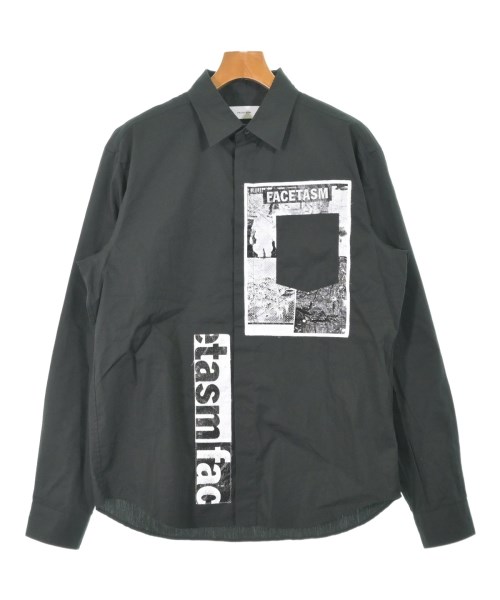FACETASM(ファセッタズム)カジュアルシャツ 黒 サイズ:4(M位)/2200664250102