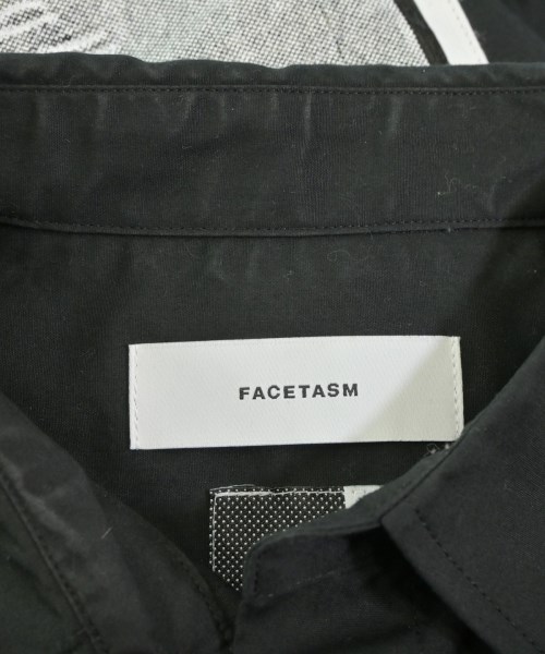 FACETASM（ファセッタズム）カジュアルシャツ 黒 サイズ:4(M位) メンズ/2200664250102