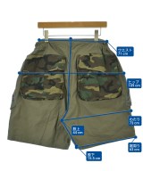 FACETASM（ファセッタズム）ショートパンツ カーキ サイズ:4(M位) メンズ/2200666980045