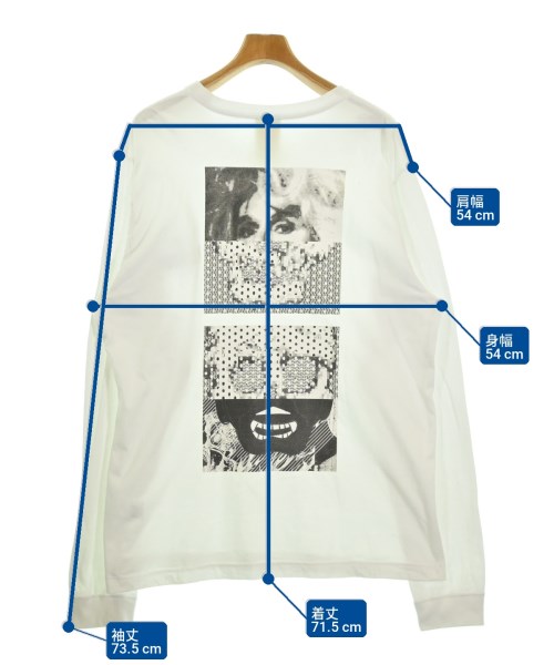 PAM（パム）Tシャツ・カットソー 白 サイズ:XL メンズ/2200723150121