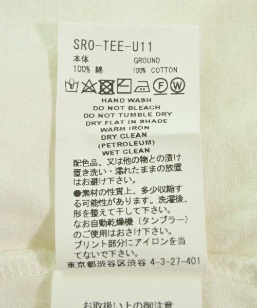 FACETASM（ファセッタズム）Tシャツ・カットソー 白 サイズ:2(XS位) メンズ/2200731921133