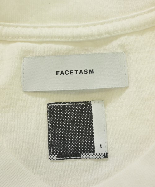 FACETASM（ファセッタズム）Tシャツ・カットソー 白 サイズ:1(XL位) メンズ/2200732401047