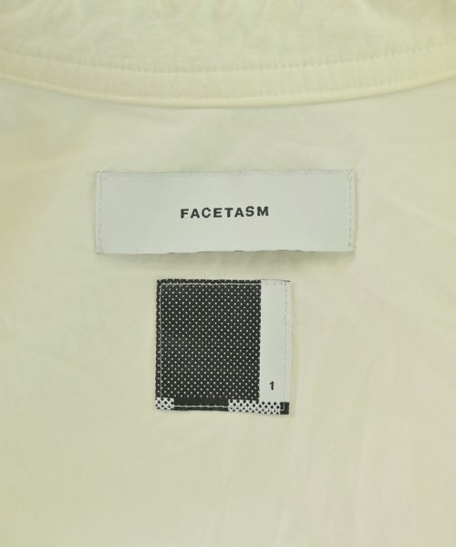FACETASM（ファセッタズム）カジュアルシャツ 白 サイズ:1(S位) メンズ/2200720527056