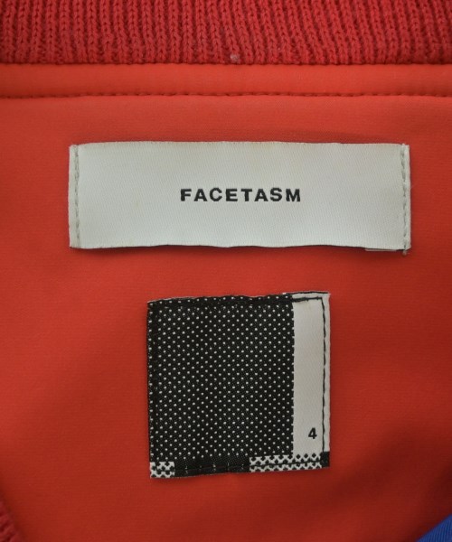 FACETASM（ファセッタズム）ブルゾン 赤 サイズ:4(M位) メンズ/2200724878048