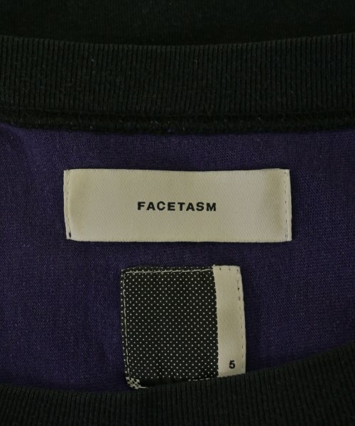 FACETASM（ファセッタズム）Tシャツ・カットソー 黒 サイズ:5(L位) メンズ/2200725160104
