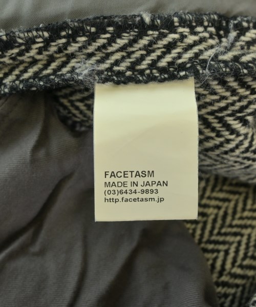 FACETASM（ファセッタズム）スラックス 黒 サイズ:3(S位) メンズ/2200721487014
