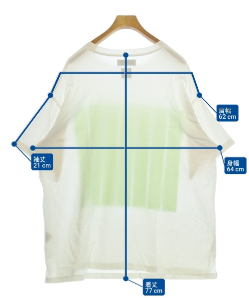 FACETASM（ファセッタズム）Tシャツ・カットソー 白 サイズ:5(L位) メンズ/2200721214443