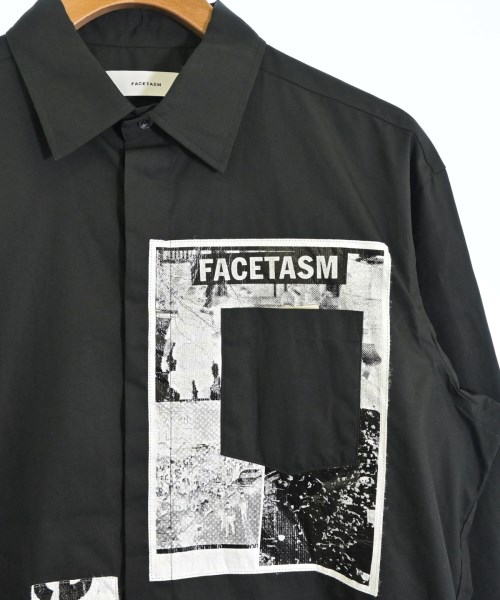 FACETASM（ファセッタズム）カジュアルシャツ 黒 サイズ:4(M位) メンズ/2200682693080