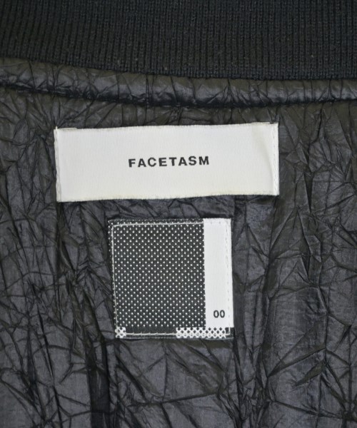 FACETASM（ファセッタズム）ミリタリーブルゾン 黒 サイズ:00(F) メンズ/2200680802026