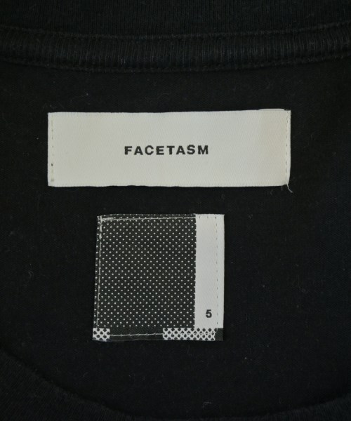 FACETASM（ファセッタズム）Tシャツ・カットソー 黒 サイズ:5(XL位) メンズ/2200689022036