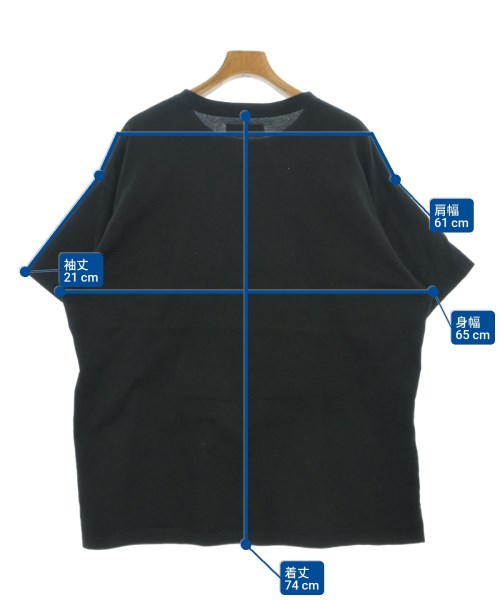 FACETASM（ファセッタズム）Tシャツ・カットソー 黒 サイズ:5(XL位) メンズ/2200689022036