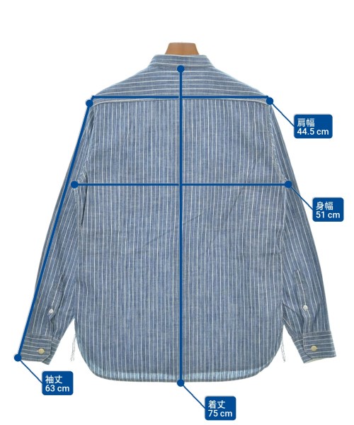 SUNNY SPORTS（サニースポーツ）カジュアルシャツ 青 サイズ:40(M位) メンズ/2200552997027