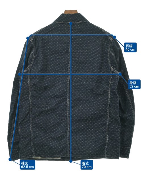 SUNNY SPORTS（サニースポーツ）テーラードジャケット 紺 サイズ:40(M位) メンズ/2200651323055