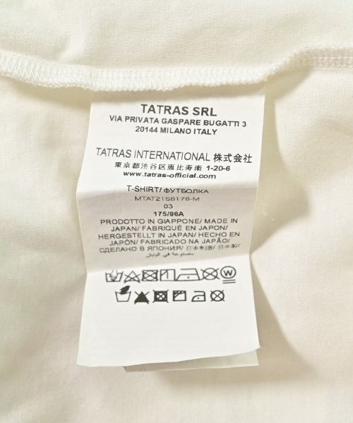 TATRAS（タトラス）Tシャツ・カットソー 白 サイズ:3(L位) メンズ/2200634754074