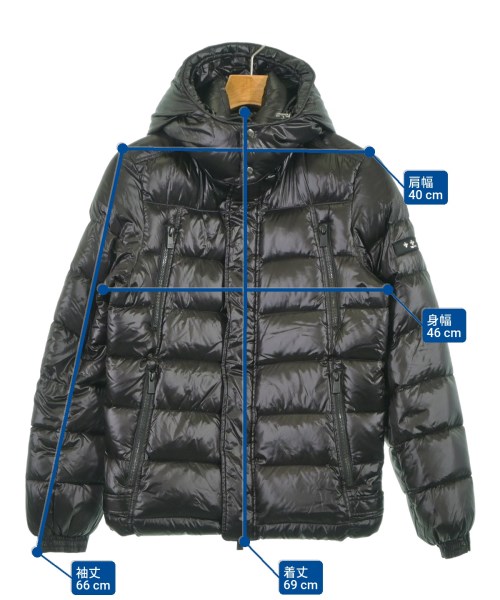 TATRAS（タトラス）ダウンジャケット/ダウンベスト 黒 サイズ:1(S位) メンズ/2200638825022