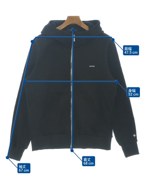 TATRAS（タトラス）パーカー 黒 サイズ:03(L位) メンズ/2200642447036