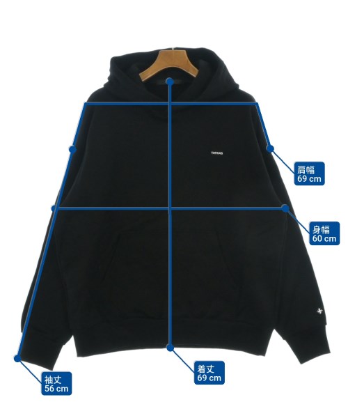 TATRAS（タトラス）パーカー 黒 サイズ:3(L位) メンズ/2200642485021