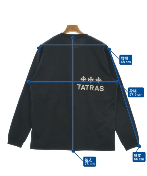 TATRAS（タトラス）Tシャツ・カットソー 紺 サイズ:3(L位) メンズ/2200642485038