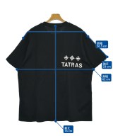 TATRAS（タトラス）Tシャツ・カットソー 黒 サイズ:4(XL位) メンズ/2200626957063