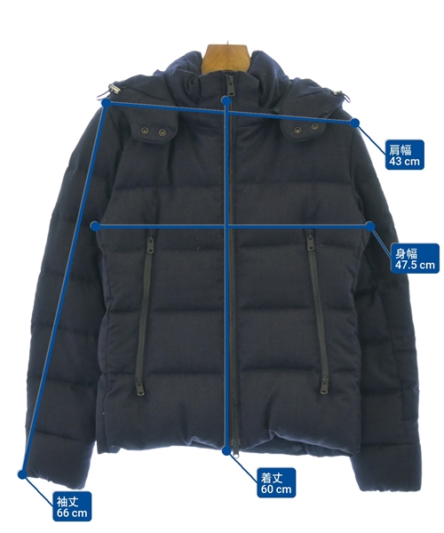 TATRAS（タトラス）ダウンジャケット/ダウンベスト 紺 サイズ:1(S位) メンズ/2200627768231