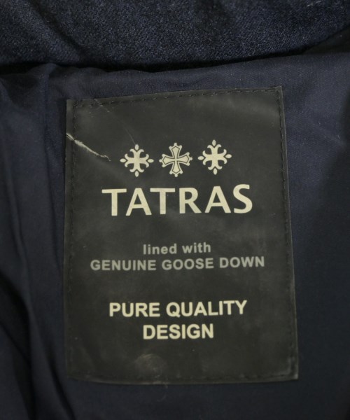 TATRAS（タトラス）ダウンジャケット/ダウンベスト 紺 サイズ:4(XL位) メンズ/2200627975080