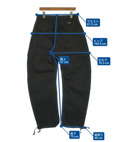 TATRAS（タトラス）カーゴパンツ 黒 サイズ:03(L位) メンズ/2200621338096