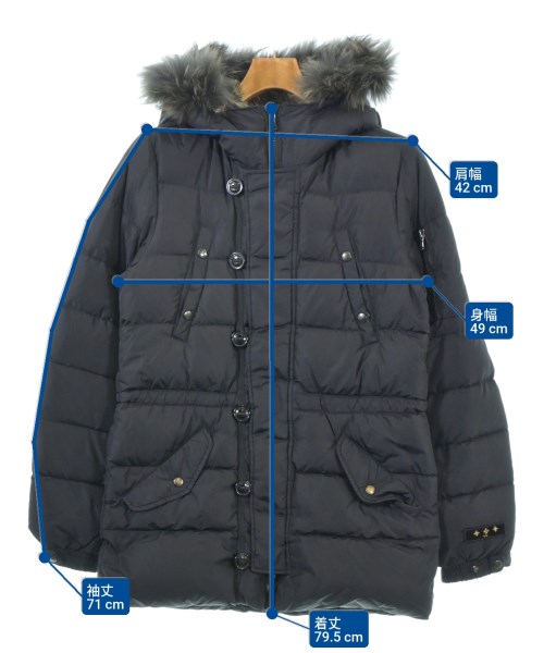 TATRAS（タトラス）ダウンジャケット/ダウンベスト 黒 サイズ:2(M位) メンズ/2200650265011