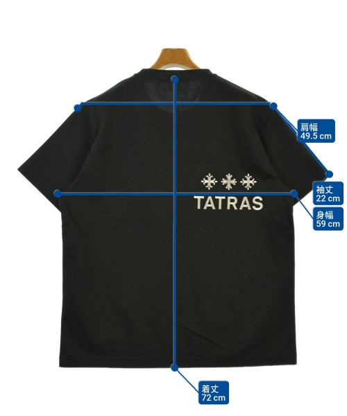 TATRAS（タトラス）Tシャツ・カットソー 黒 サイズ:3(L位) メンズ/2200645220032