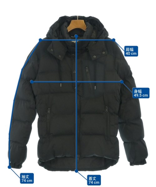 TATRAS（タトラス）ダウンジャケット/ダウンベスト 黒 サイズ:3(L位) メンズ/2200640549015