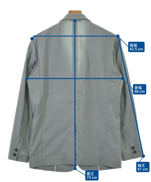 TATRAS（タトラス）テーラードジャケット グレー サイズ:3(L位) メンズ/2200650763029