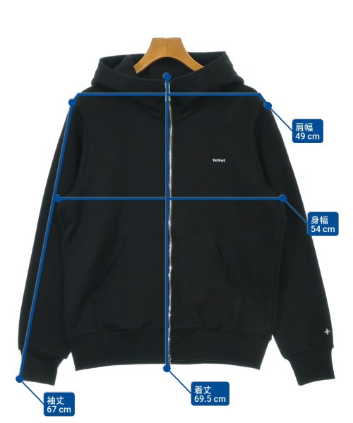 TATRAS（タトラス）パーカー 黒 サイズ:3(L位) メンズ/2200651761024
