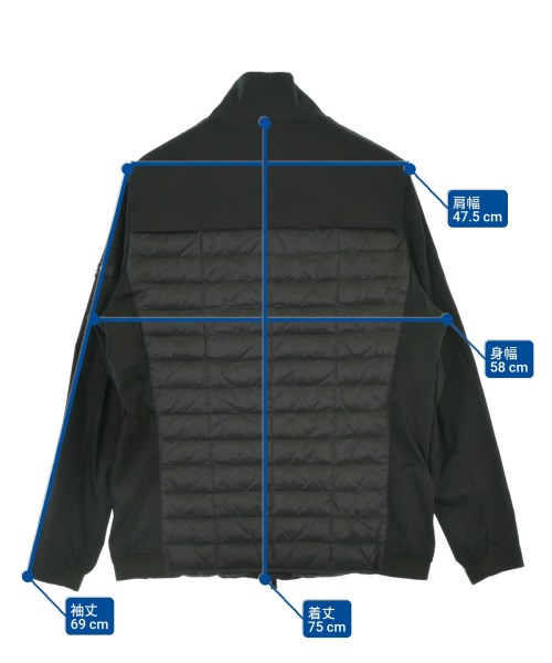 TATRAS（タトラス）ダウンジャケット/ダウンベスト 黒 サイズ:4(XL位) メンズ/2200666096012