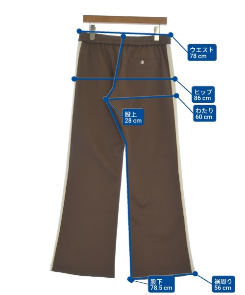 TATRAS（タトラス）スウェットパンツ 茶 サイズ:3(L位) メンズ/2200670574025