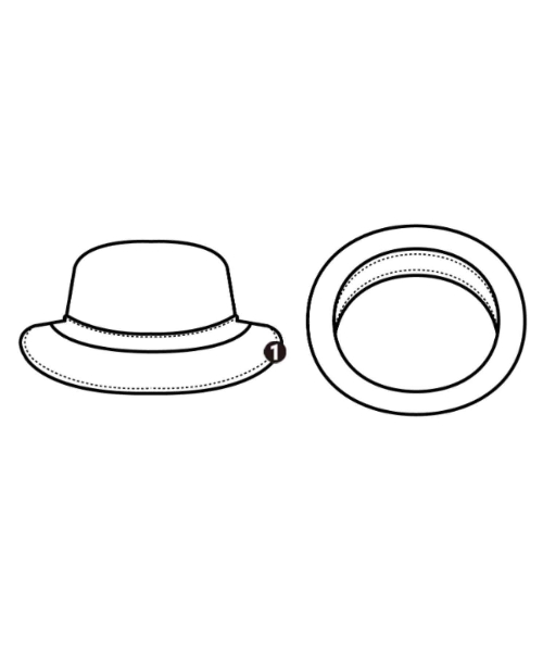 BEAMS（ビームス）ストローハット 黒 サイズ:- レディース/2200629542082