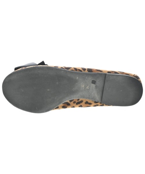 BEAMS（ビームス）バレエシューズ/オペラシューズ 茶 サイズ:24cm レディース/2200610062186