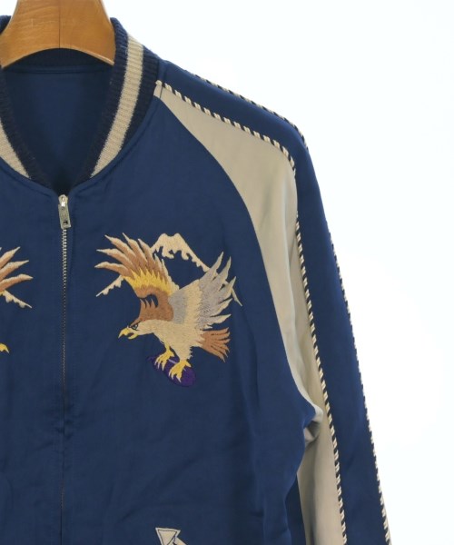 BEAMS（ビームス）スタジャン 紺 サイズ:XS レディース/2200655674061