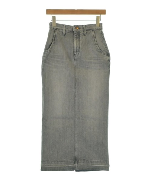 BEAMS(ビームス)ロング・マキシ丈スカート グレー サイズ:0(XS位)/2200648197027