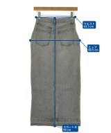 BEAMS（ビームス）ロング・マキシ丈スカート グレー サイズ:0(XS位) レディース/2200648197027