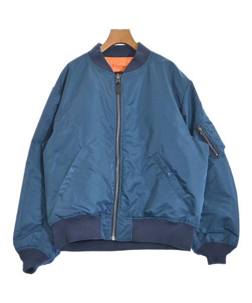 BEAMS(ビームス)ミリタリーブルゾン 青 サイズ:L/2200663484010