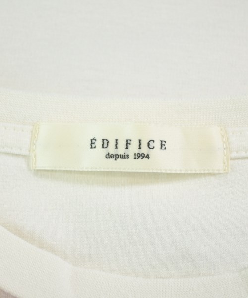 EDIFICE（エディフィス）Tシャツ・カットソー 白 サイズ:L レディース/2200641959073