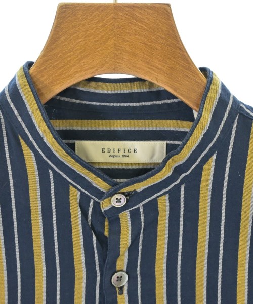 EDIFICE（エディフィス）カジュアルシャツ 紺 サイズ:S レディース/2200628036032