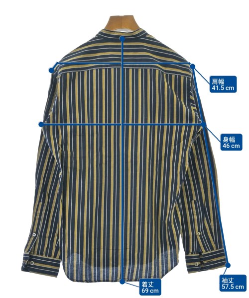 EDIFICE（エディフィス）カジュアルシャツ 紺 サイズ:S レディース/2200628036032