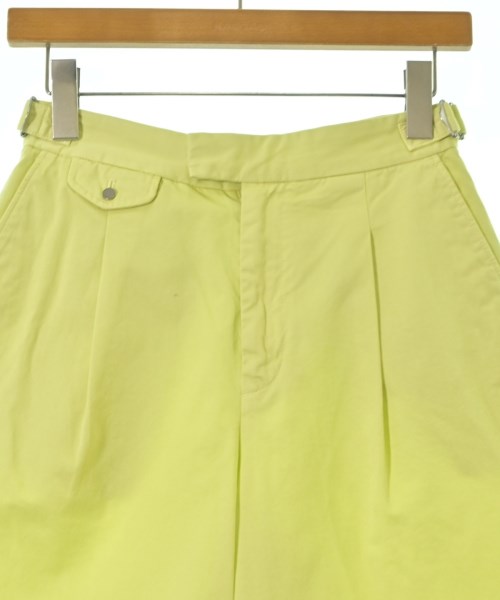 EDIFICE（エディフィス）ショートパンツ 黄 サイズ:38(M位) レディース/2200672381089
